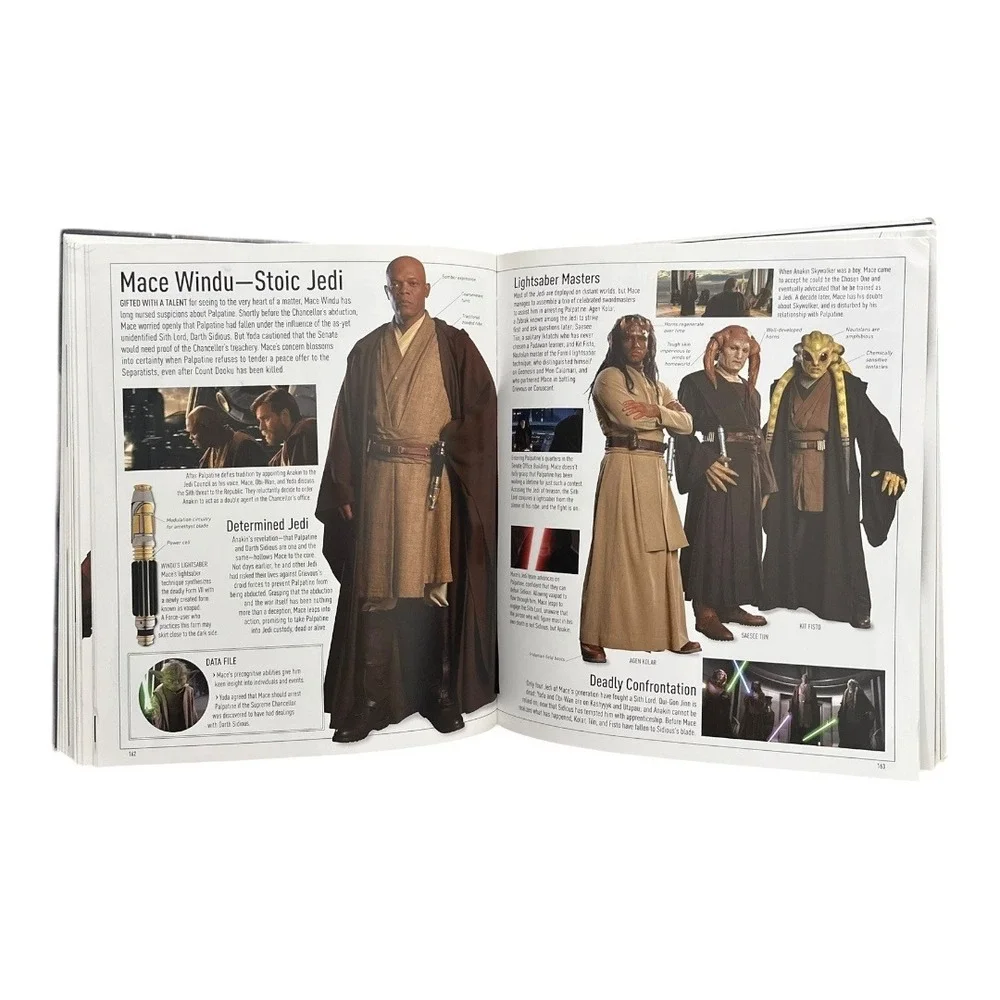 Star Wars Complete Visual Dictionary The Ultimate Guide to Characters Hard Cover - Picture 6 of 8